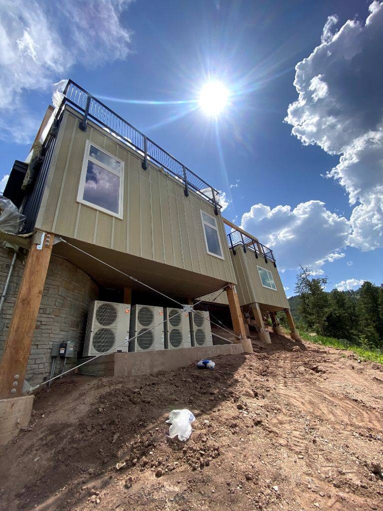 Home addition construction project in Fort Collins